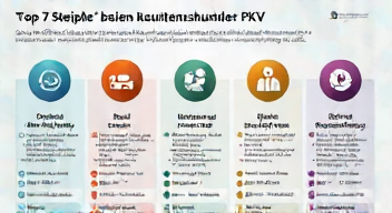 Das sind die Top 7 Schritte beim Abschluss einer PKV