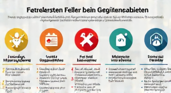 Die 6 häufigsten Fehler bei Gesundheitsabgaben
