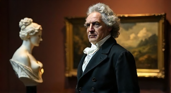 Ich bin Johann Wolfgang von Goethe, und Kunst reflektiert Realität (3/10)