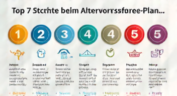 Das sind die Top 7 Schritte beim Altersvorsorge-Plan